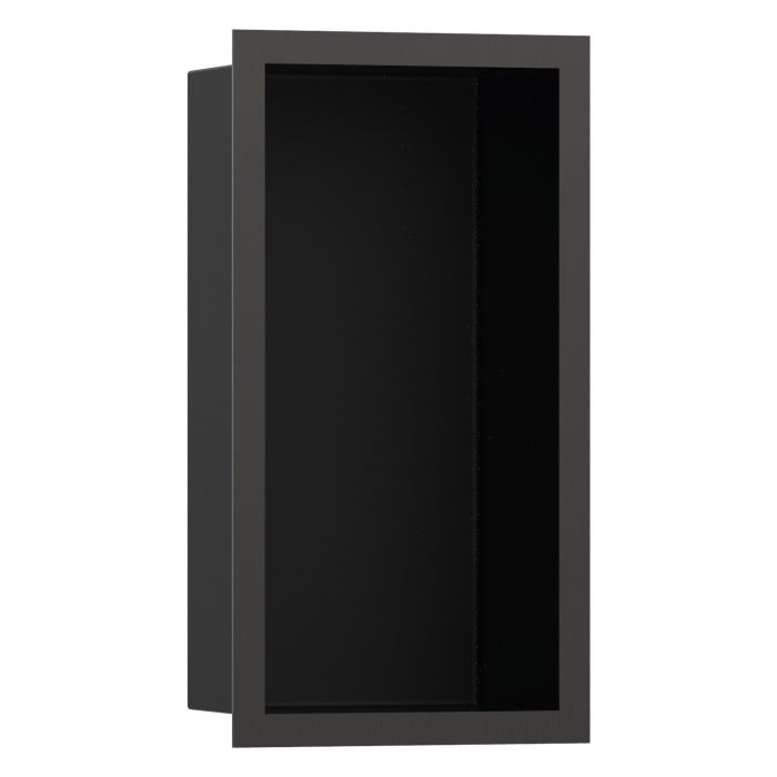 hansgrohe XtraStoris Individual Wandnischen-Einbaubox mit Designrahmen 15 x 10 x 30 cm