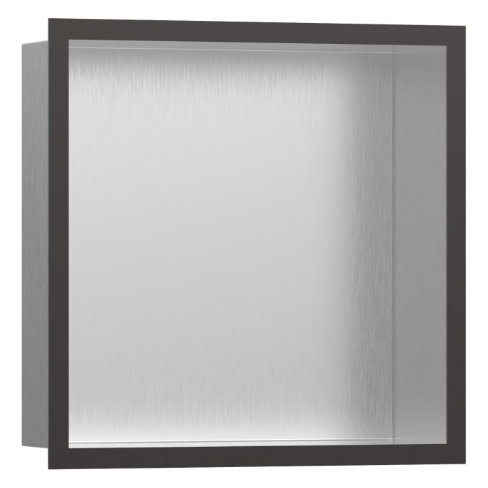 hansgrohe XtraStoris Individual Wandnischen-Einbaubox mit Designrahmen 30 x 10 x 30 cm