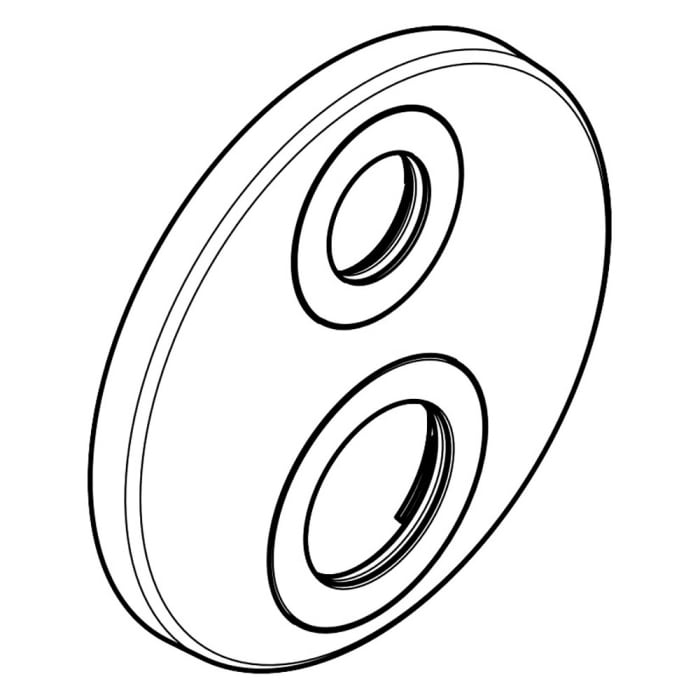 hansgrohe Ersatzrosette Ø 15 cm