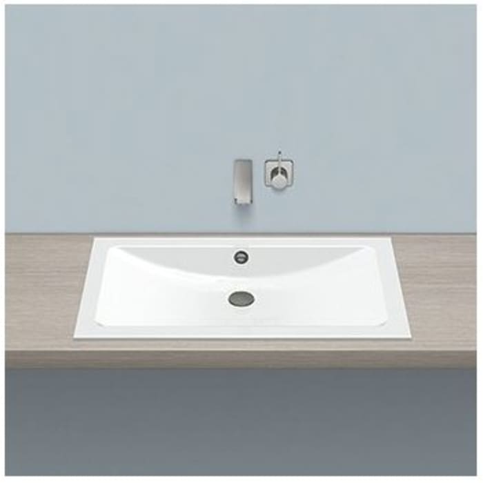 Alape Einbaubecken EB.R800, rechteckig 80 x 45 cm