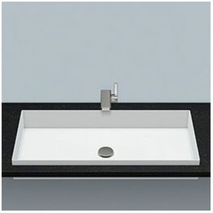 Alape Metaphor Einbaubecken EB.ME750, rechteckig 75 x 37,5 cm
