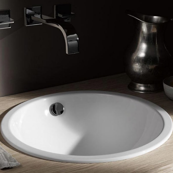 Alape Einbaubecken EB.K450, kreisförmig mit 45 cm Ø