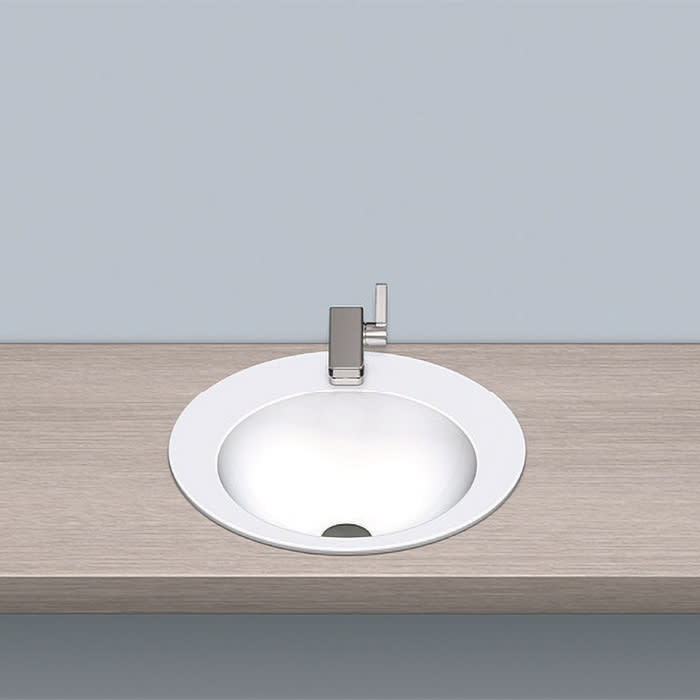 Alape Einbaubecken EB.K450H kreisförmig mit 45 cm Ø