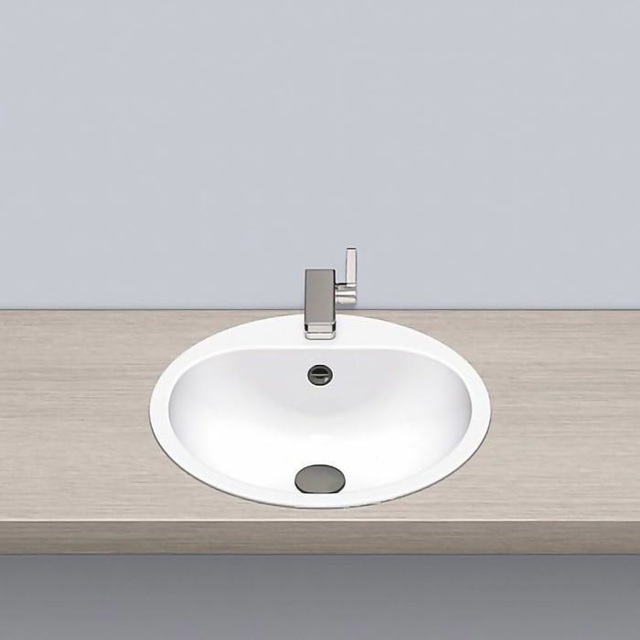 Alape Einbaubecken EW 3.2, kreisförmig mit 47,5 cm Ø