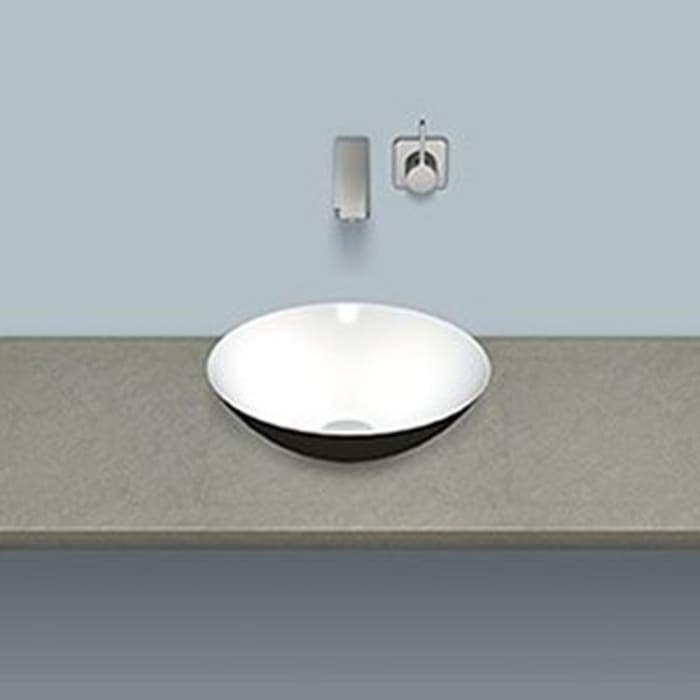 Alape Schalenbecken SB.K360.GS, kreisförmig mit 36 cm Ø