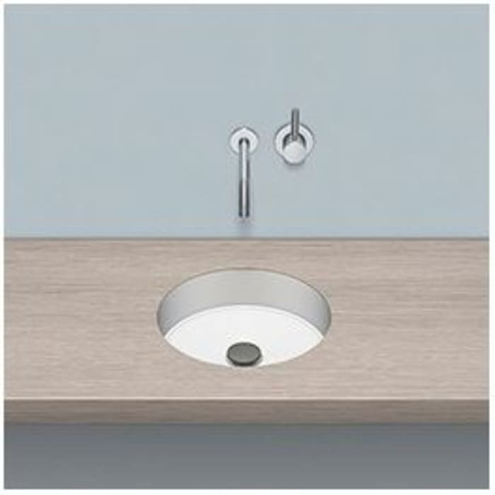 Alape Unterbaubecken UB. KE325 mit 31,9 cm Ø für Montage in HPL-beschichtete Platten