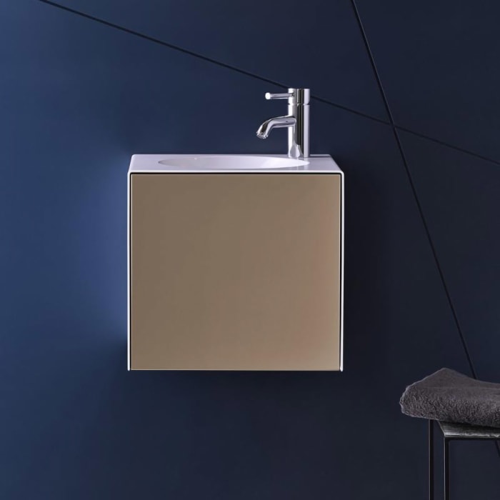 Alape Folio11 Waschplatz 38,1 x 36,3 cm, mit 1 Hahnloch