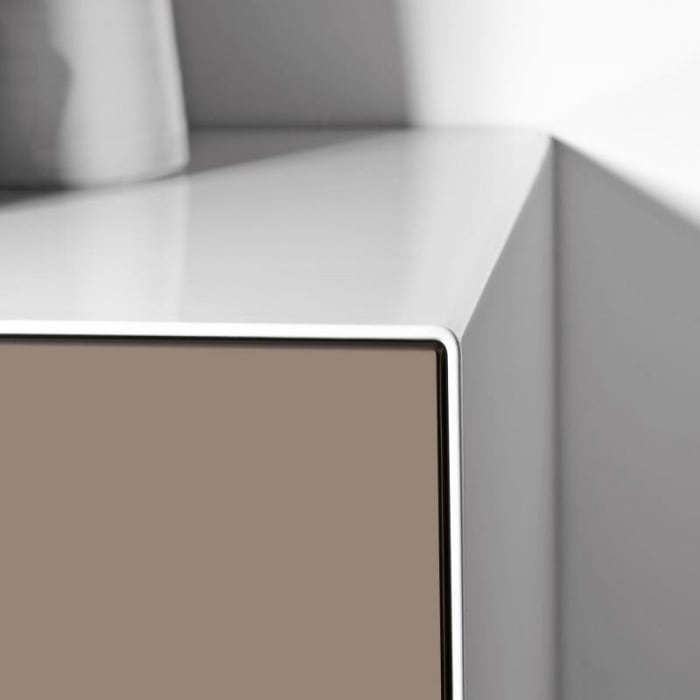 Alape Folio4 Waschplatz 100,4 x 45 cm, ohne Hahnloch