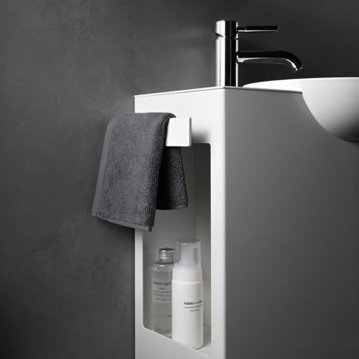 Alape Insert.storage Waschplatz WP.Insert2, Ø 30 cm Schalenbecken rechts