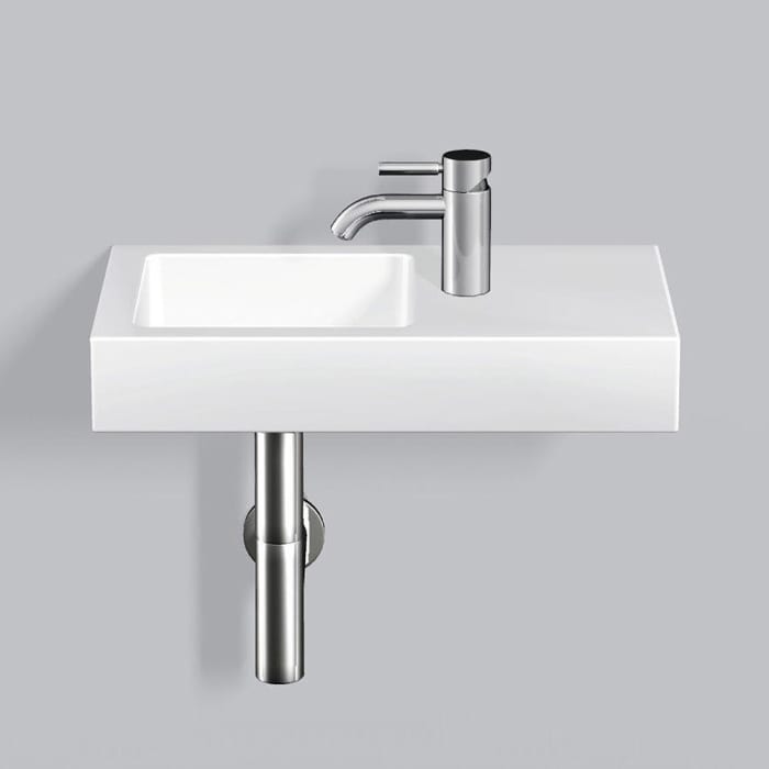 Alape Waschtisch WT.QS525H.L, rechteckig 52,5 x 32,5 cm