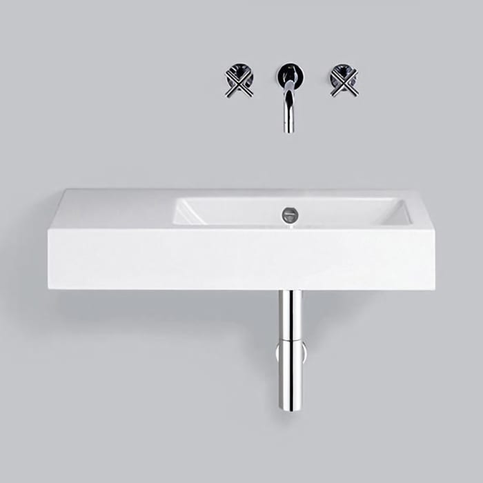 Alape Waschtisch WT.PR800.R, rechteckig 80 x 40,5 cm