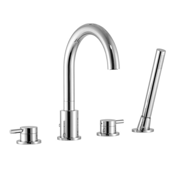 Avenarius Linie 280 Wanne-Brause-Batterie, mit Auslauf