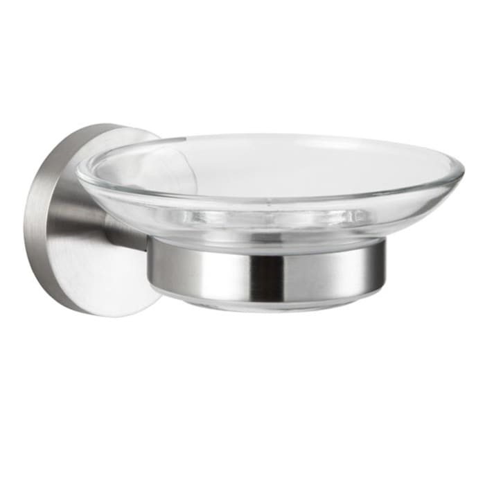 Avenarius Serie 190 Edelstahl Seifenhalter mit Schale