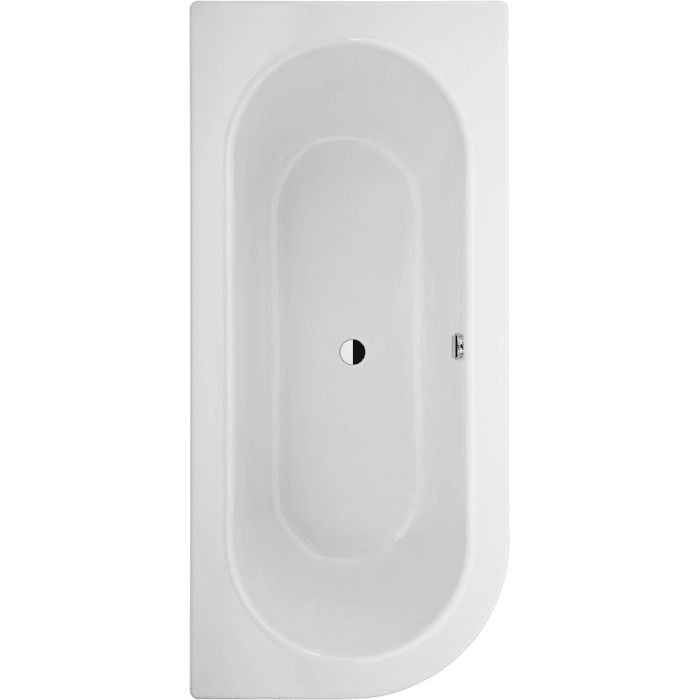 Bette Starlet V Badewanne 185 x 85 cm ohne Griffbohrung