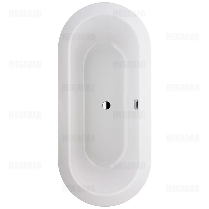 Bette Starlet Oval Silhouette Badewanne 185 x 85 cm
