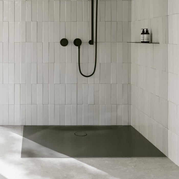 Bette BetteFloor Side Duschfläche 90 x 90 cm mit BetteAntirutsch Pro