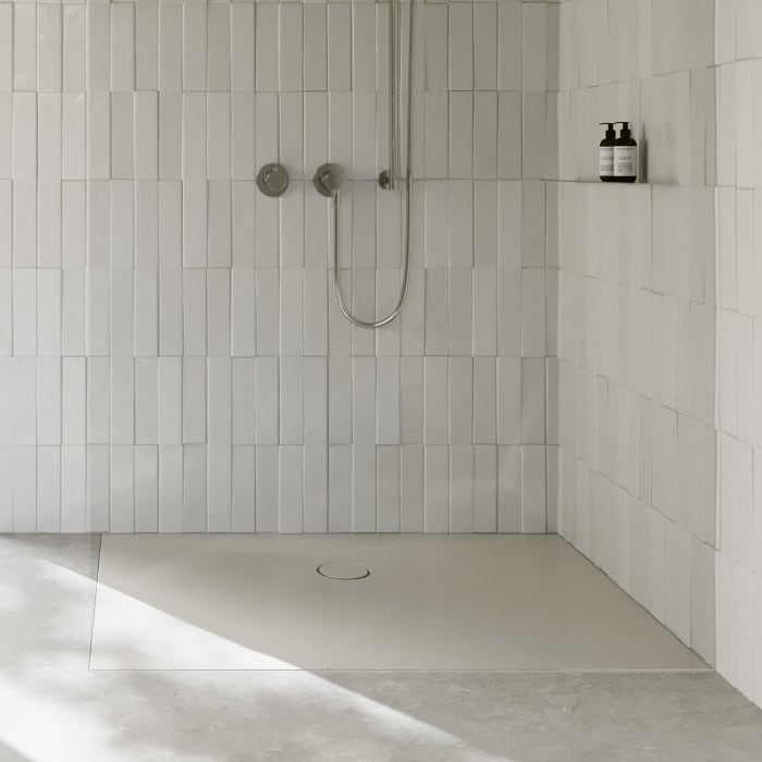 Bette BetteFloor Side Duschfläche 140 x 90 cm mit BetteAntirutsch Pro