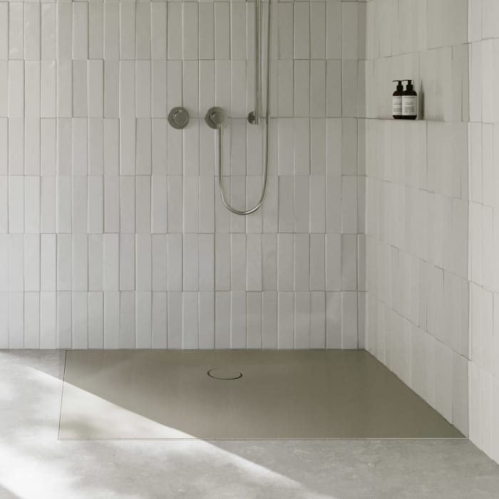 Bette BetteFloor Side Duschfläche 100 x 80 cm