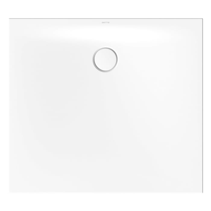 Bette BetteFloor Side Duschfläche 100 x 90 cm mit BetteGlasur® Plus und Minimum-Wannenträger