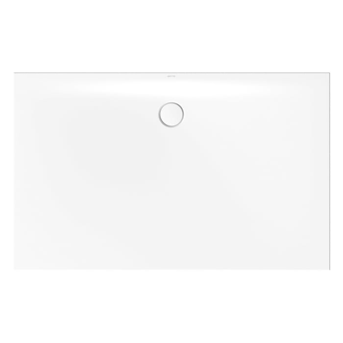 Bette BetteFloor Side Duschfläche 160 x 100 cm mit BetteAntirutsch Pro und Minimum-Wannenträger