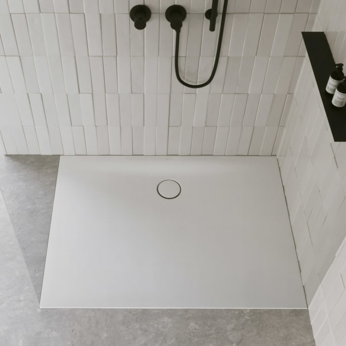 Bette BetteFloor Side Duschfläche 160 x 90 cm mit BetteGlasur® Plus