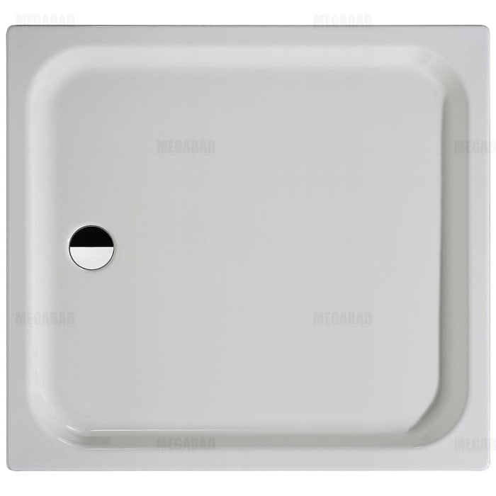 Bette Supra Duschwanne extraflach 120 x 110 x 6,5 cm mit Antirutsch Pro