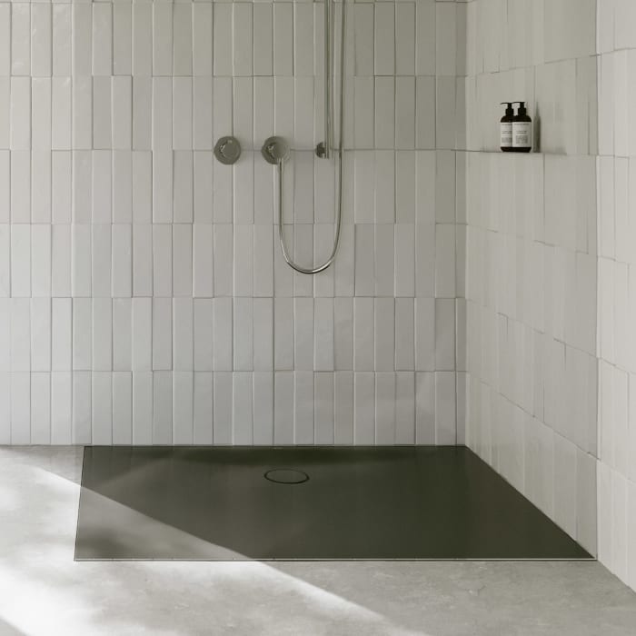 Bette BetteFloor Side Duschfläche 120 x 120 cm mit BetteAntirutsch Pro