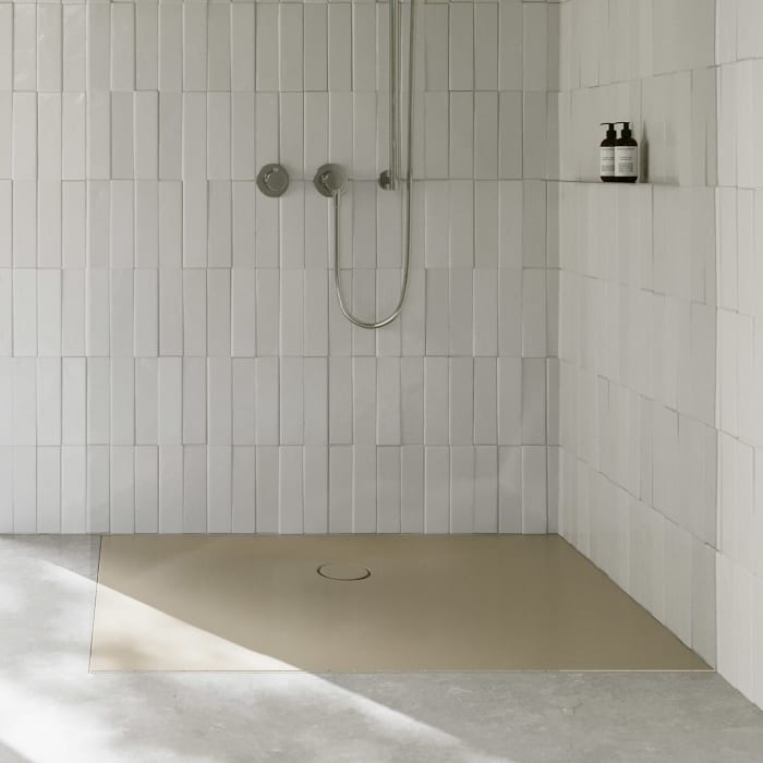 Bette BetteFloor Side Duschfläche 160 x 120 cm mit BetteAntirutsch Pro