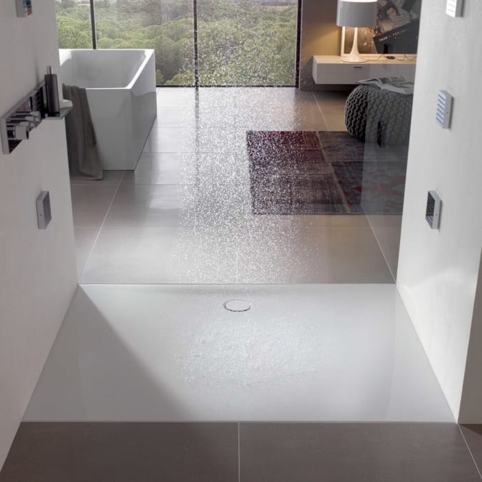 Bette BetteFloor Side Duschfläche 170 x 90 cm mit BetteAntirutsch Pro