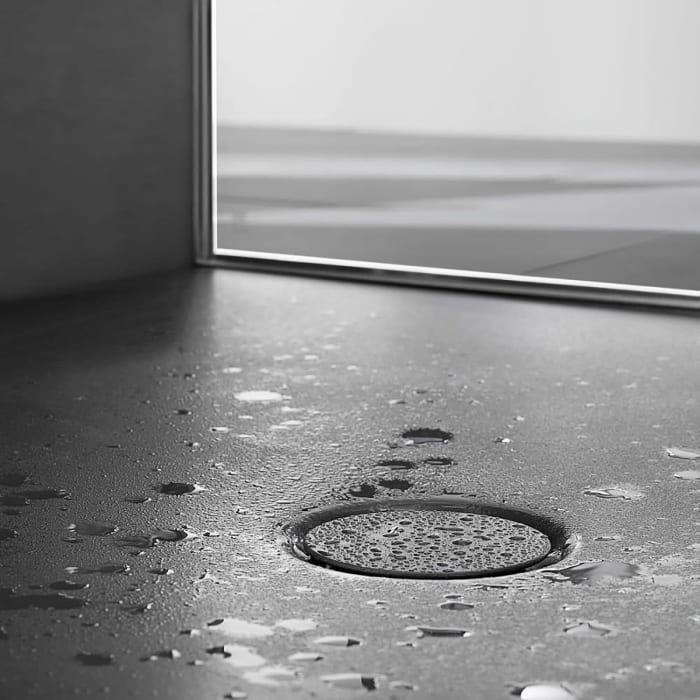 Bette Ultra Duschwanne superflach 110 x 110 x 3,5 cm mit BetteAntirutsch Pro