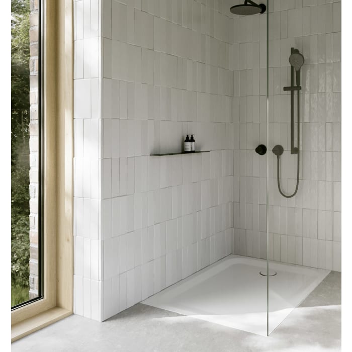 Bette Ultra Duschwanne superflach 110 x 90 x 3,5 cm mit BetteGlasur® Plus