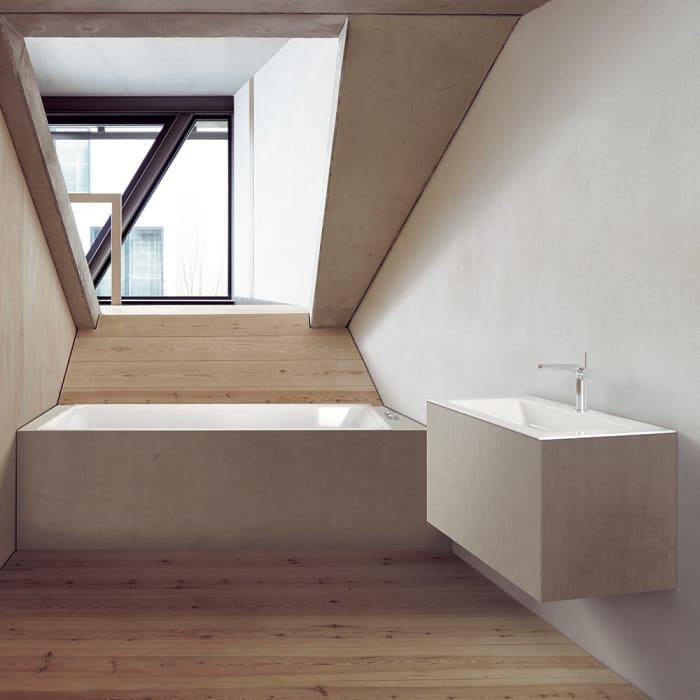 Bette BetteLoft  Einbauwaschtisch mit 1 Hahnlochbohrung 80 x 49,5 cm