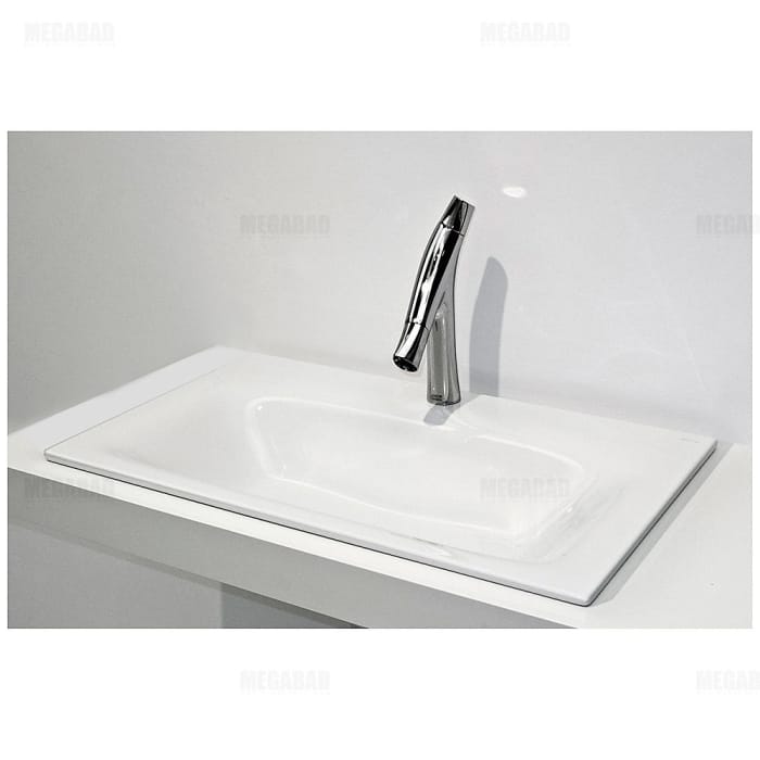 Bette Lux Einbauwaschtisch 80 x 49,5 cm