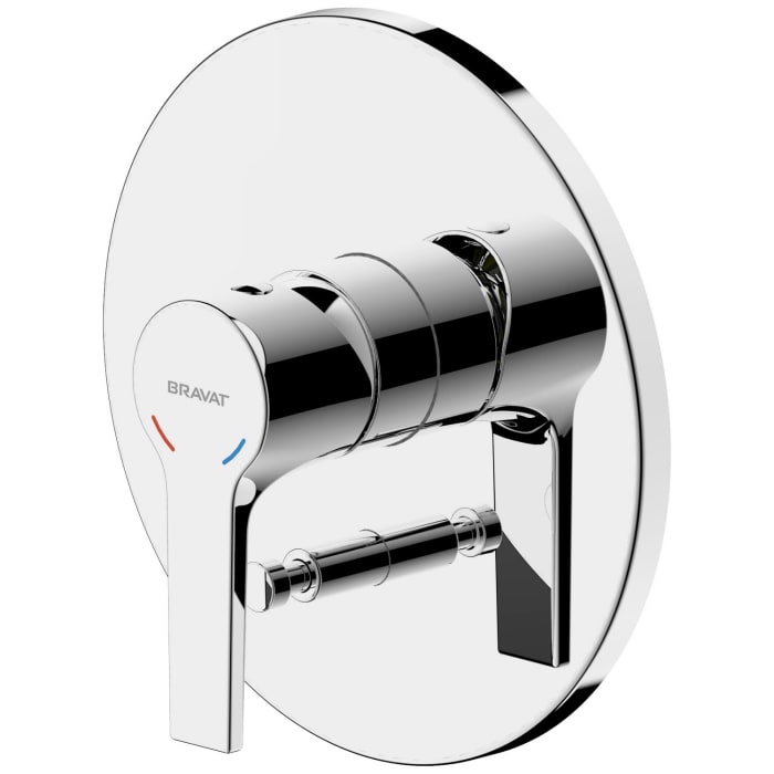 Bravat Chicago Fertigset für UP-Wannenfüll- und Brausearmatur