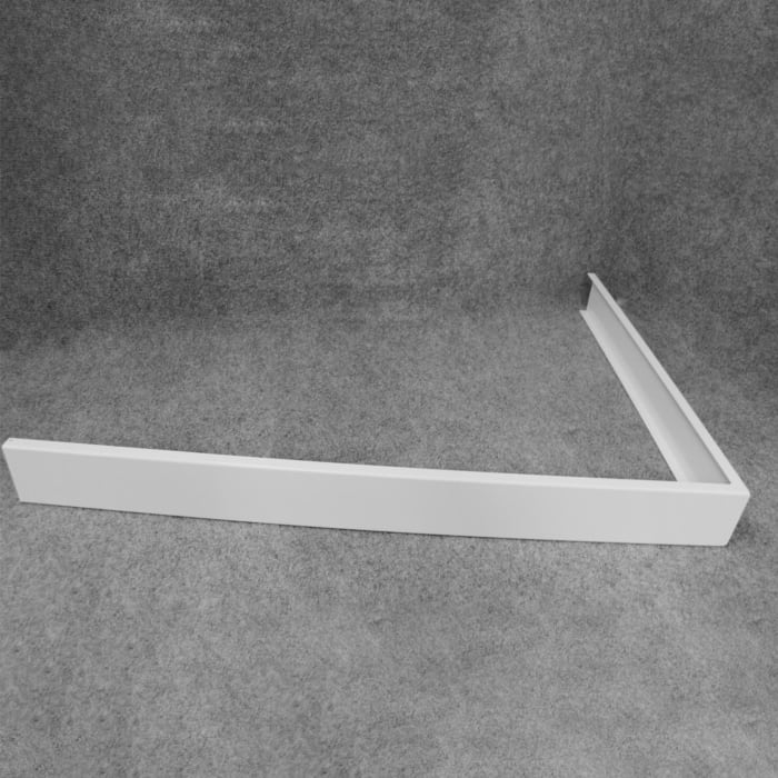 Breuer Aluminiumschürze für Duschwannen REW 80 x 120 cm