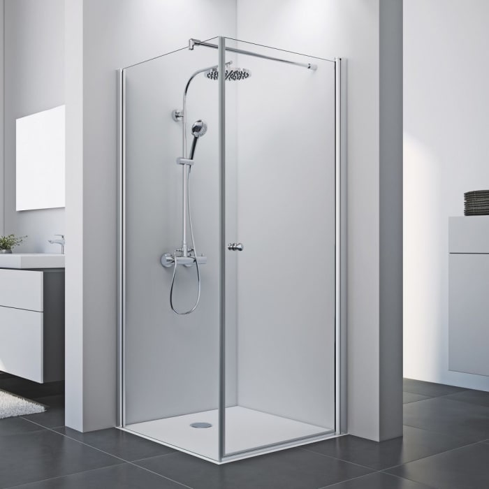 Breuer ELANA 8 Drehtür für Seitenwand 90 cm, Anschlag rechts