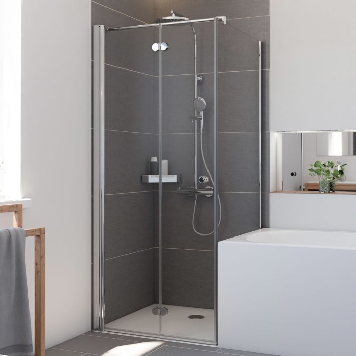 Breuer ELANA KOMFORT Badewannenseitenwand rechts BSW 75 cm, mit CER+ Beschichtung