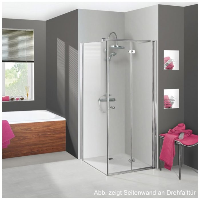 Breuer ELANA KOMFORT Seitenwand links SW Sondermaß, mit CER+ Beschichtung