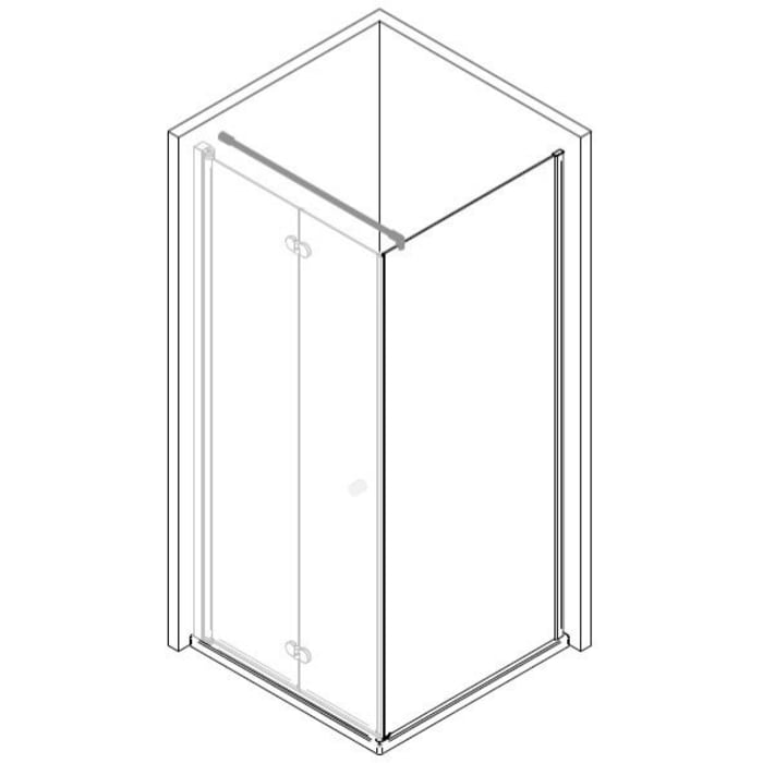 Breuer ELANA KOMFORT Seitenwand rechts SW 90 cm