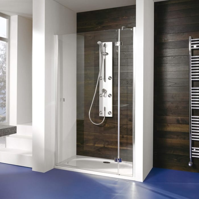 Breuer Espira Drehtür für Nische DTN 90 x 195 cm, Anschlag rechts