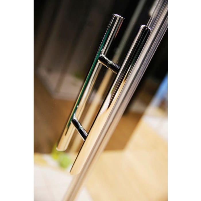 Breuer Europa Design Drehtür für Seitenwand 80 cm, Anschlag rechts