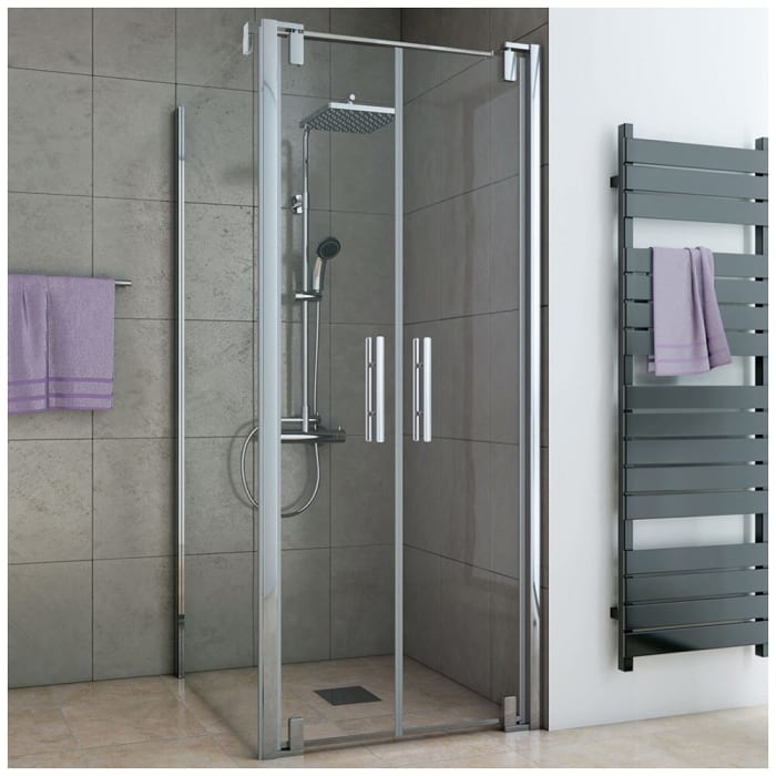 Breuer Europa Design Seitenwand links Sondermaß für Pendeltür, mit CER+ Beschichtung