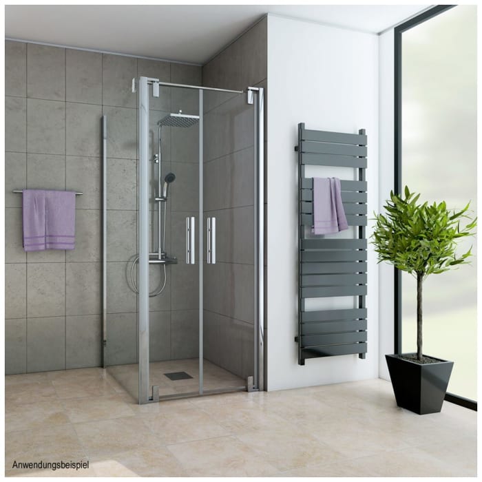 Breuer Europa Design Seitenwand links Sondermaß für Pendeltür, mit CER+ Beschichtung