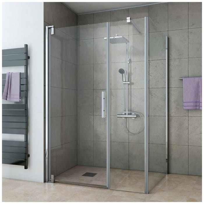 Breuer Europa Design Seitenwand rechts 90 cm für Drehtür mit Festelement