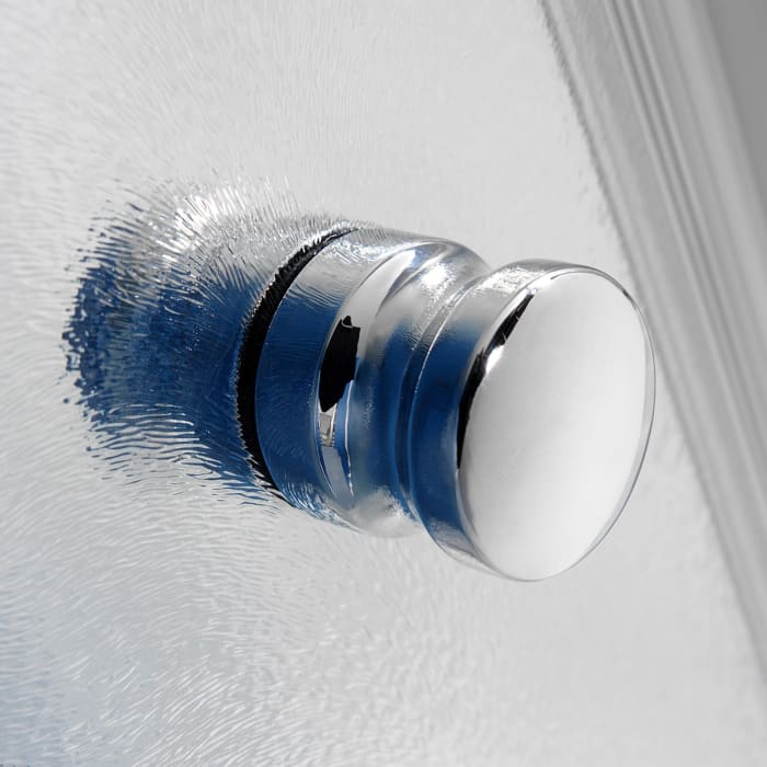 Breuer FIRST GLASS Pendeltür und Seitenwand links