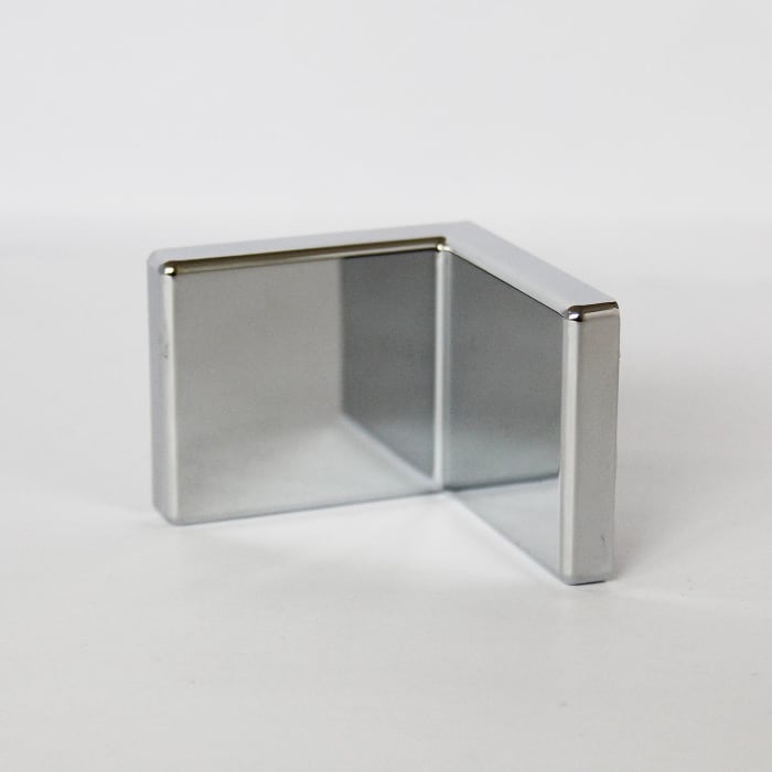 Breuer FIRST GLASS Drehtür mit Festteil links, Anschlag rechts