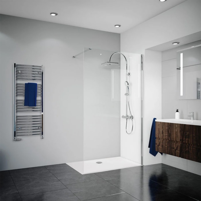 Breuer Panorama Walk-In Seitenwand alleinstehend 90 x 200 cm