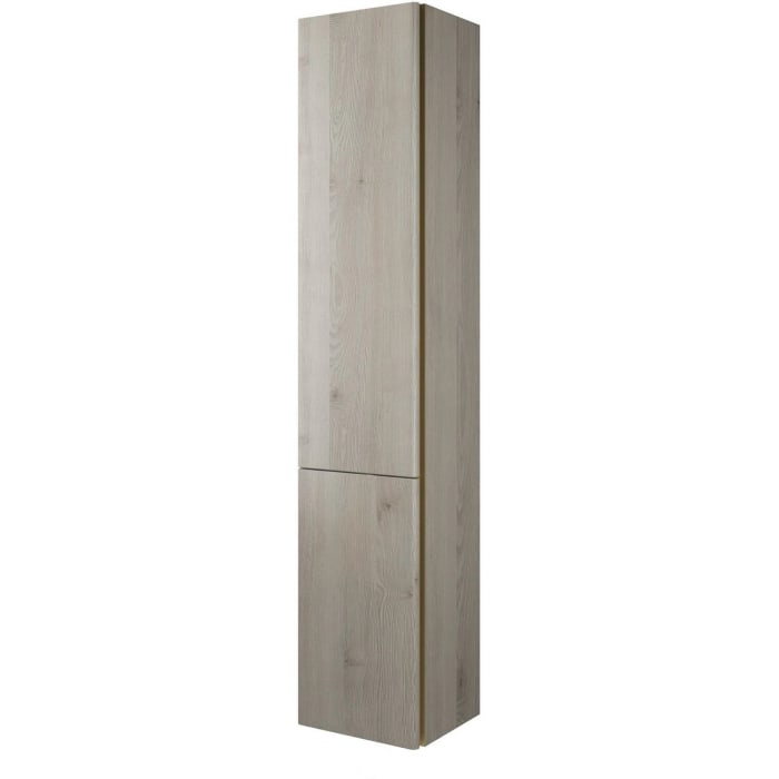 burgbad Badu Hochschrank 35 cm, 2 Türen, Anschlag links