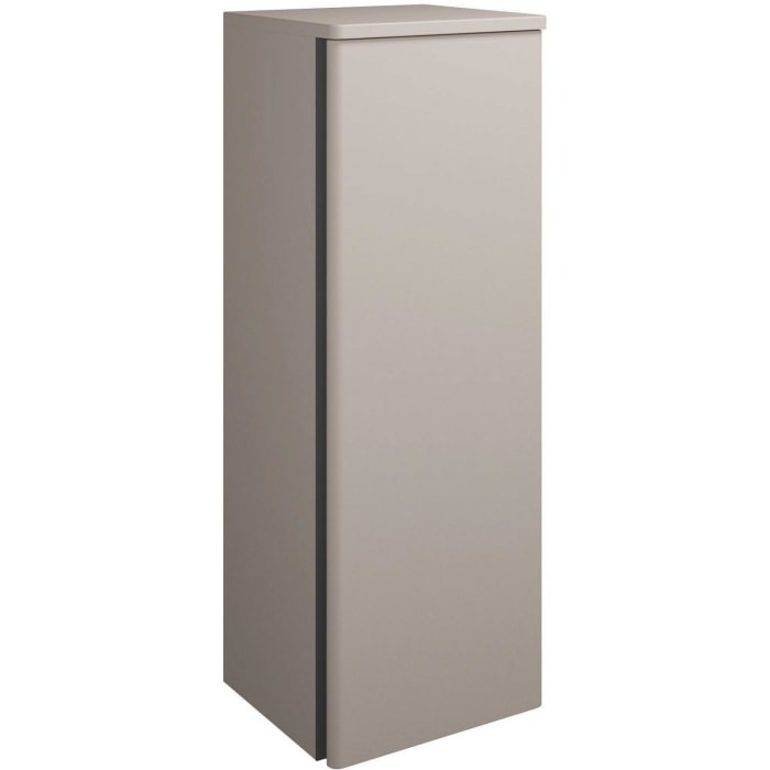 burgbad Badu Halbhoher Schrank 35,2 cm, 1 Tür, Anschlag rechts