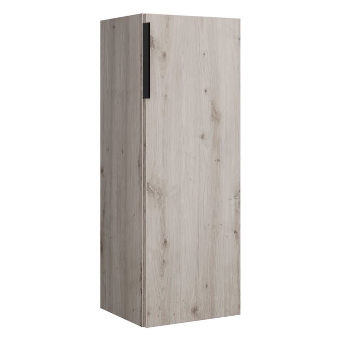 burgbad Eqio Halbhoher Schrank 35 x 32 x 96 cm Rechts, mit Griff G0200